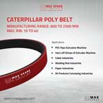 Caterpillar Poly Belts