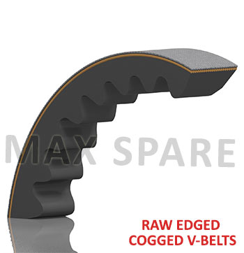 Raw Edge Cogged Belts